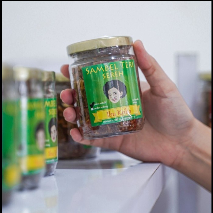 

Sambel Teri Sereh Sambal Ibu Kribo Khas Bogor