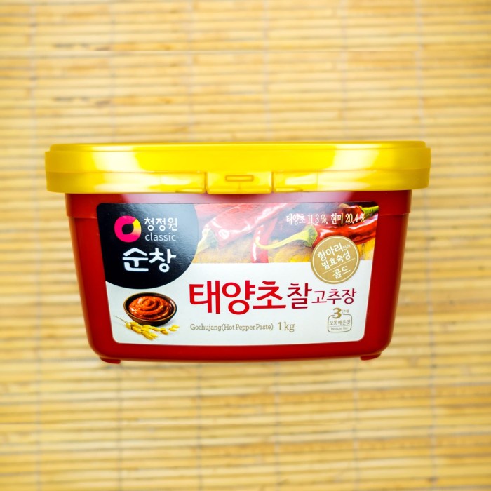 

Gochujang Hot Pepper Paste / Sambal Korea Cj - 1 Kg