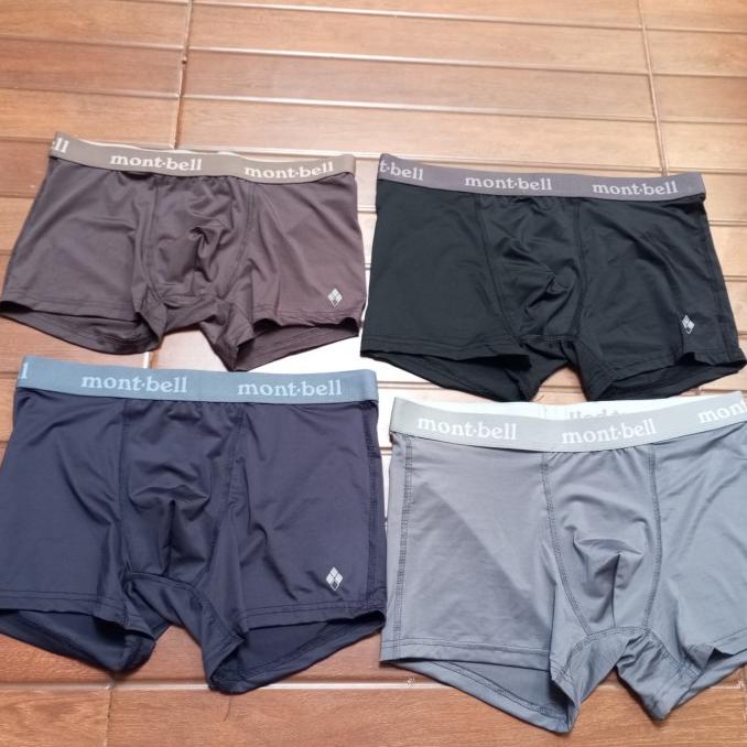 Celana Boxer pria celana dalam underwear pria Stretch Polyester