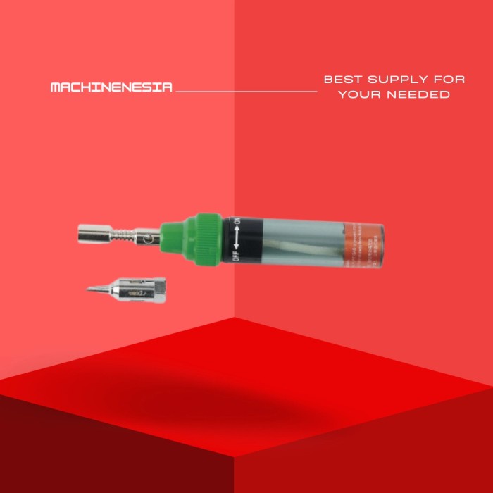 ✅New Solder Gas Butane Torch Tip 3 In 1 Ori Kualitas Premium 8Pk-101-2 Limited