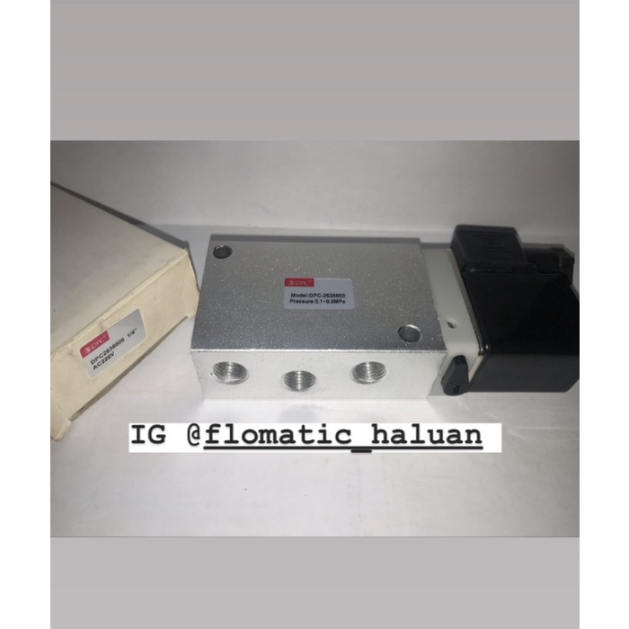 ✅New Solenoid Valve Dpc . Type : 2636000 HerionPsv-5-1/4220V/110V/24Dc Berkualitas
