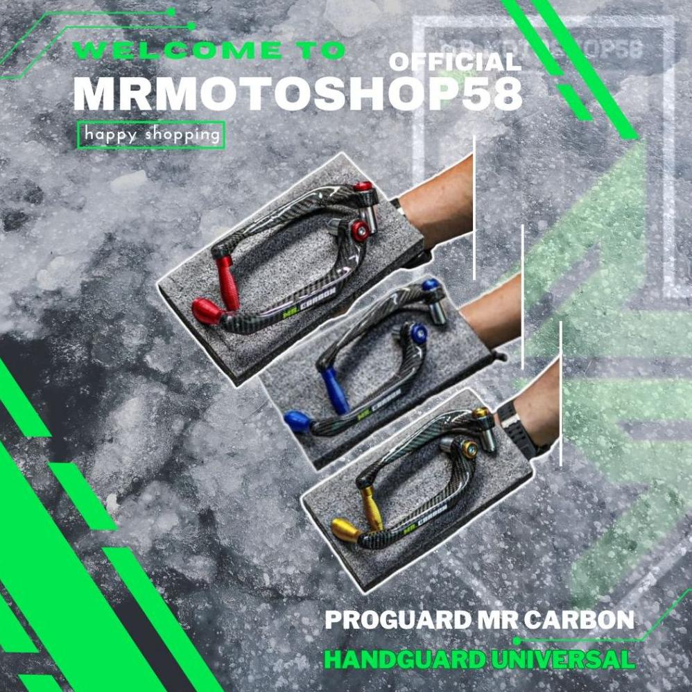 Ready HANDGUARD CARBON PROGUARD KABON KEVLAR ORIGINAL visor winglet
