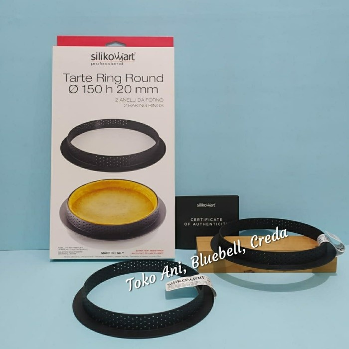 

✅Original Silikomart Tarte Ring Round 15Cm H 2Cm Berkualitas