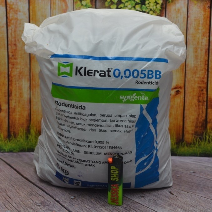 ✅Original Umpan Racun Tikus Klerat 0005Bb 5Kg Produksi Syngenta Berkualitas
