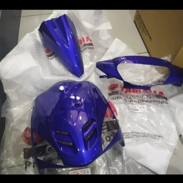 ✅Termurah Body Depan Set Mio Sporty Smile Biru Ori Limited
