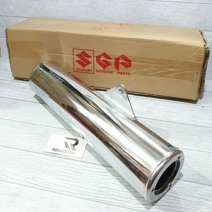✨Baru Silencer Knalpot Satria Fu Lama Ori Asli Sgp 14310B25G00N000 Berkualitas