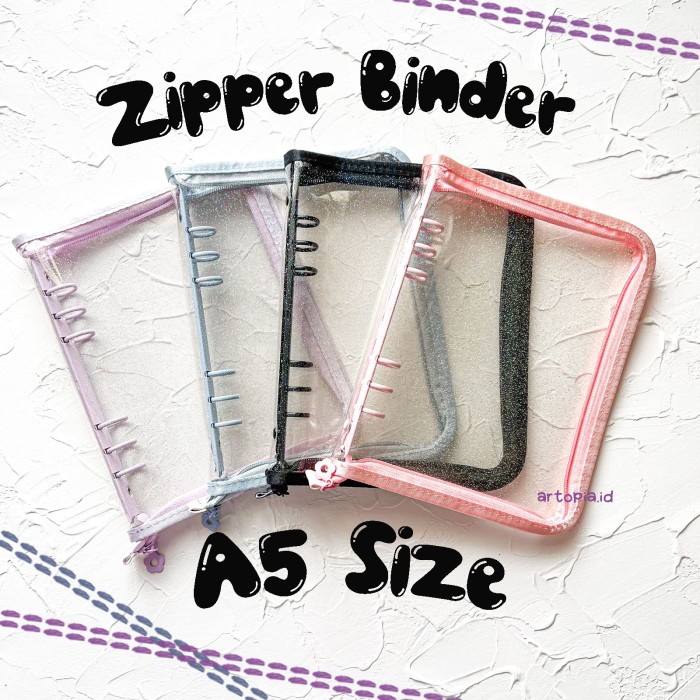 Promo A5 Binder Zipper 6 Ring / Album Photocard Pc Kpop