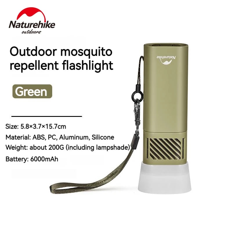 TOKO.PEJALAN LAMPU SENTER ANTI NYAMUK CAMPING OUTDOOR NATUREHIKE CNH22DQ021 (EMERGENCY POWER BANK)