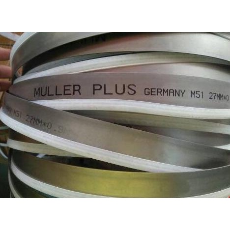 mata gergaji besi selendang band saw 2725mm x 27 x 0,9 muller germany |Sale