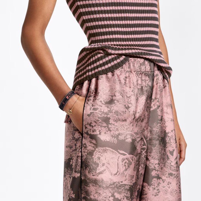 ✨Sale Gelang Dior Women Petit Cd Bracelet Multicolor Crystal Terbaru