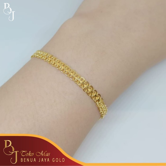 ✨Sale Gelang Emas Rantai Nory Emas Muda Terbatas