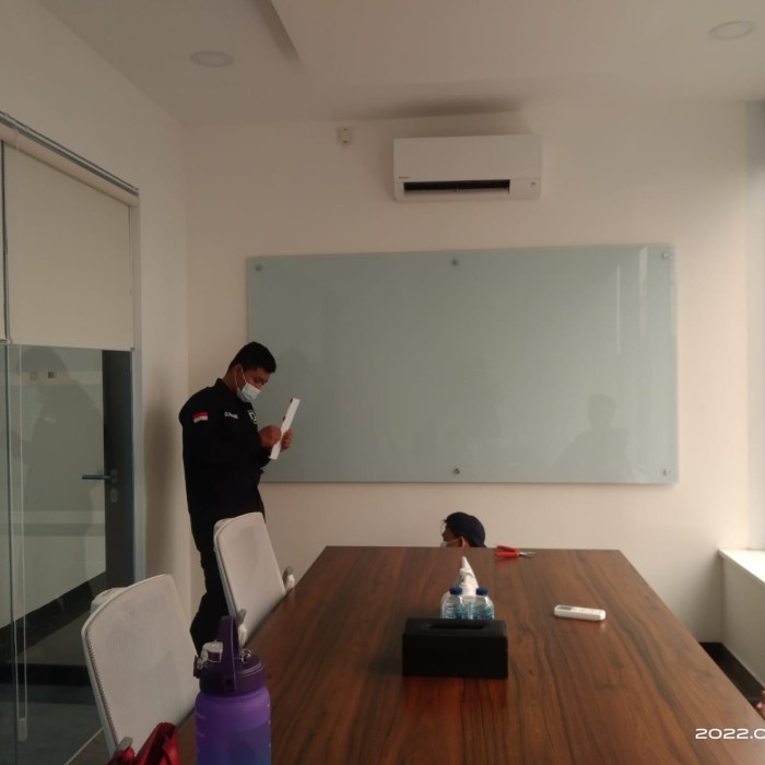

✨Sale Papan Tulis Kaca / Glassboard Non Magnetik Ukuran 90X120 Cm Berkualitas
