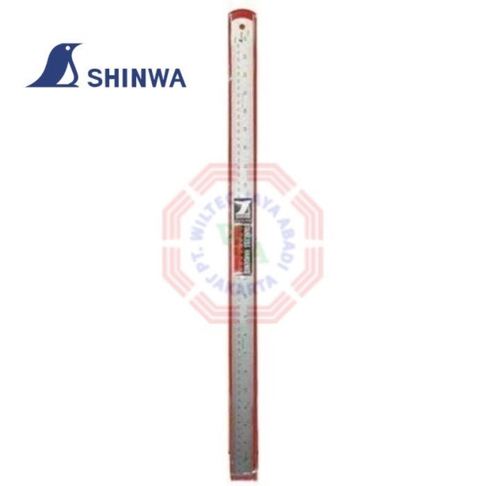 

✨Ready Shinwa - Penggaris Stainless Sus 1.5M 1.5 Meter / 150Cm 150 Cm Japan Terbaru