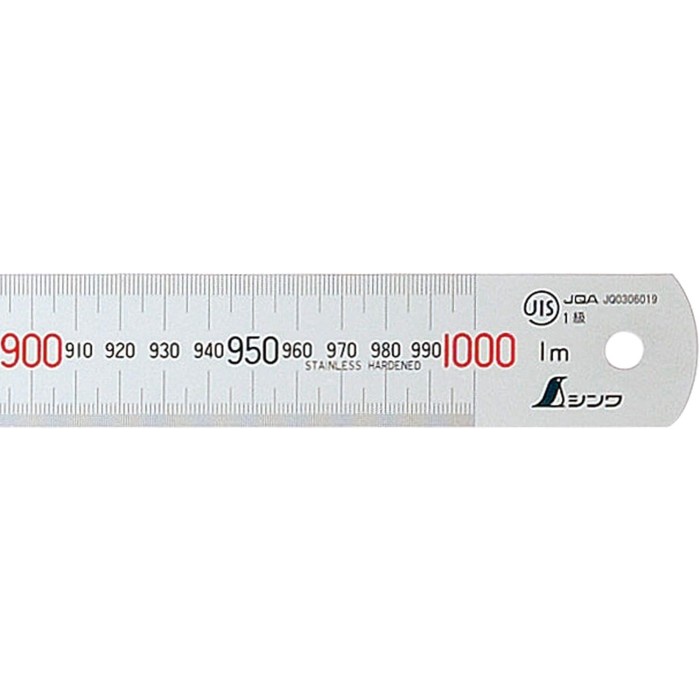 

✨Ready Penggaris Lurus Mangnet 100Cm 13544 Shinwa Metric Rule Magnetic Scale Limited