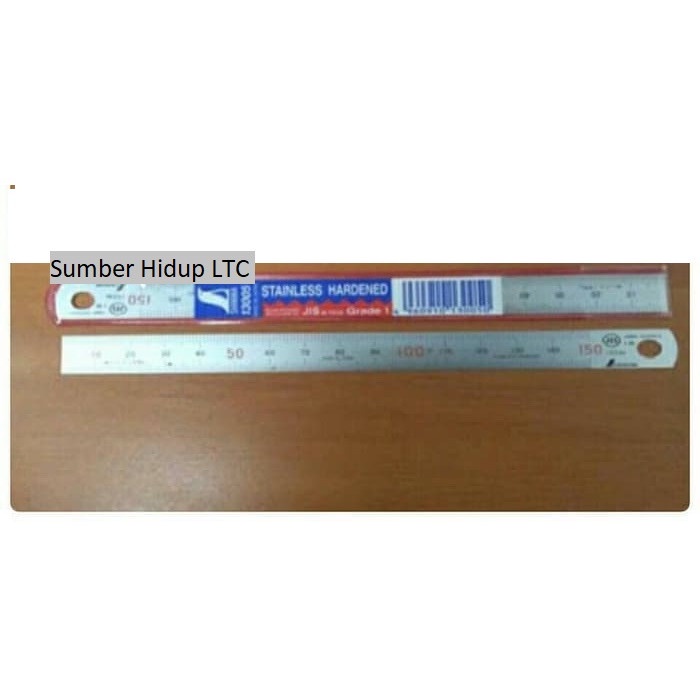 

✨Ready Penggaris Stainless Steel / Penggaris Shinwa 100Cm Japan Original Diskon