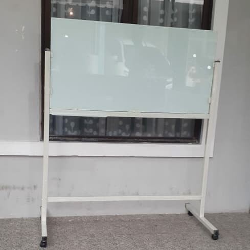 

✨Sale Glass Board Standing Non Magnetik 60 × 120 Cm Berkualitas