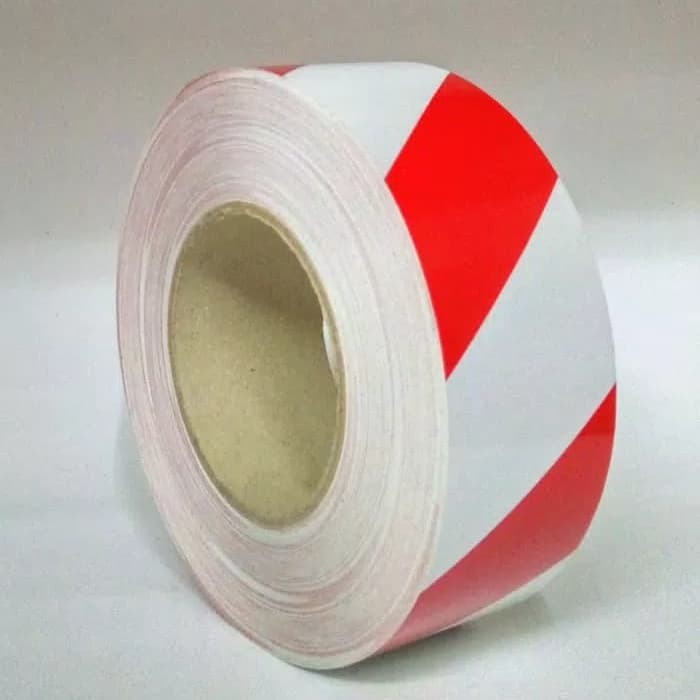 

✨Sale Scotchlite 3M Safety Marking Reflective Tape Merah/Putih 2 X 45 Mtr Diskon