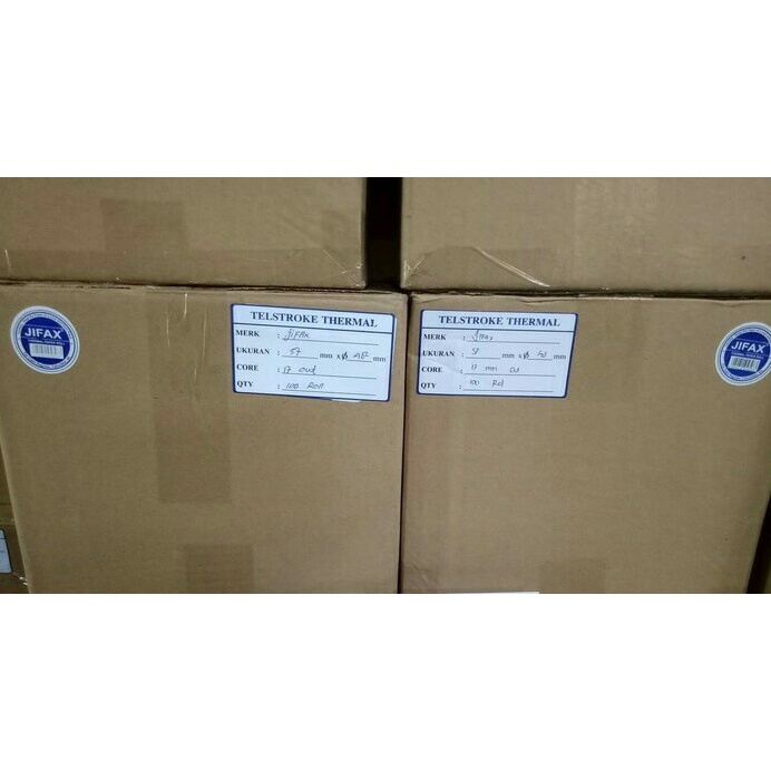 

Promo Thermal Paper Roll Jifax Uk.57X D 48 Mm