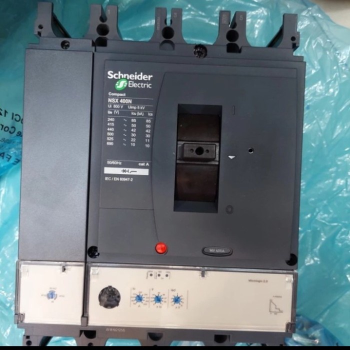 ✨Ori Mccb Nsx400N 4P 400A Schneider Terbaru