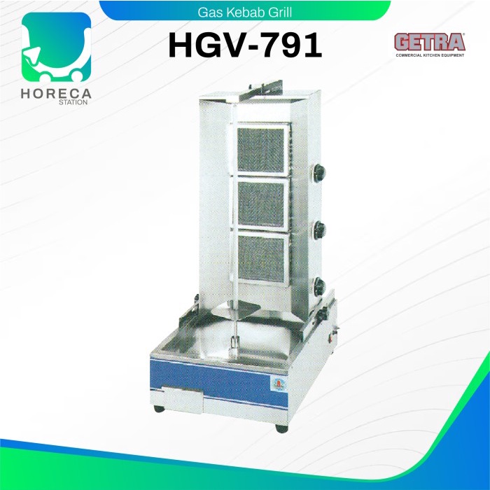✨New Ori Getra Gas Kebab Grill Hgv-791 / Hgv 791 / Hgv791 Terbatas