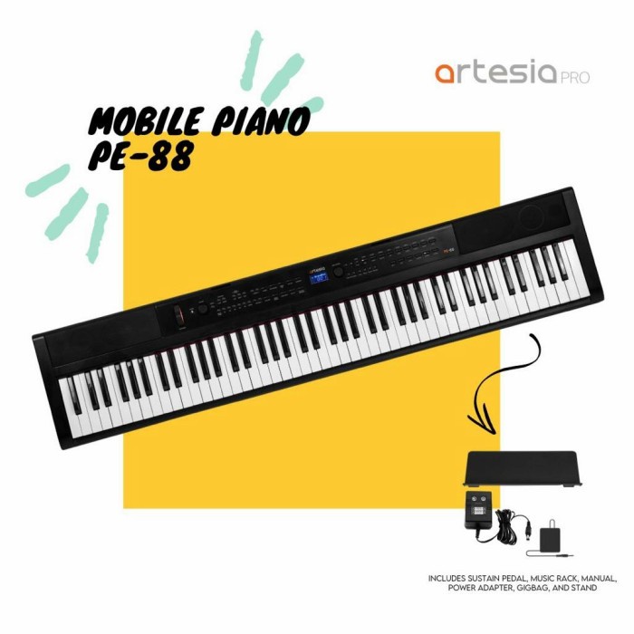 ✨New Artesia Performer 88-Key Digital Piano Berkualitas