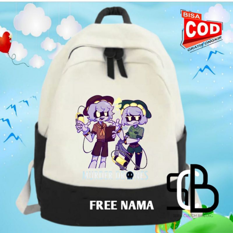 Murder Drones Tas Ransel Anak Murder Drones