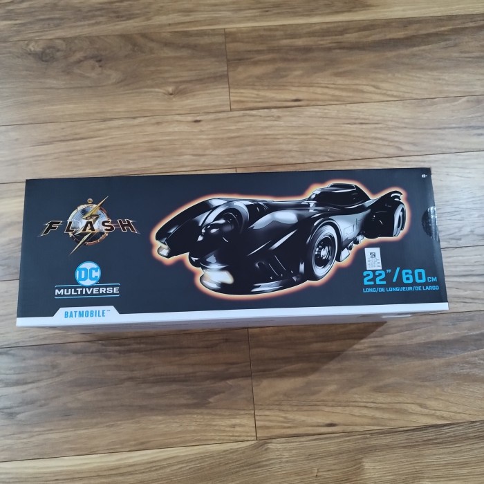 ✨Baru Dc Multiverse Batmobile Mcfarlane Mcf Batman Keaton 1989 Flash Movie Terbatas