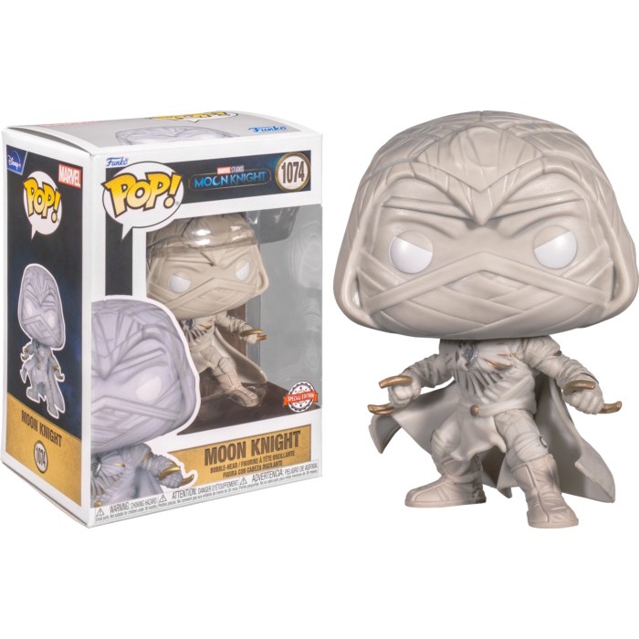✨Baru Funko Pop Marvel Studios- Moon Knight - Moon Knight With Weapon Limited