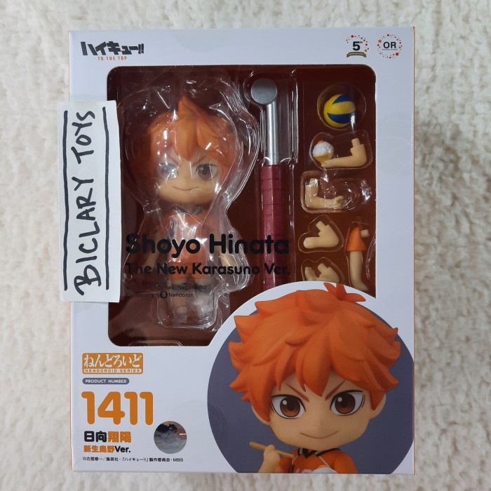 ✨Baru Original Nendoroid Shoyo Hinata Haikyu The New Karasuno 1411 Ori Diskon