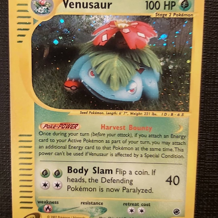 ✅Termurah Kartu Pokemon - Venusaur Expedition Limited