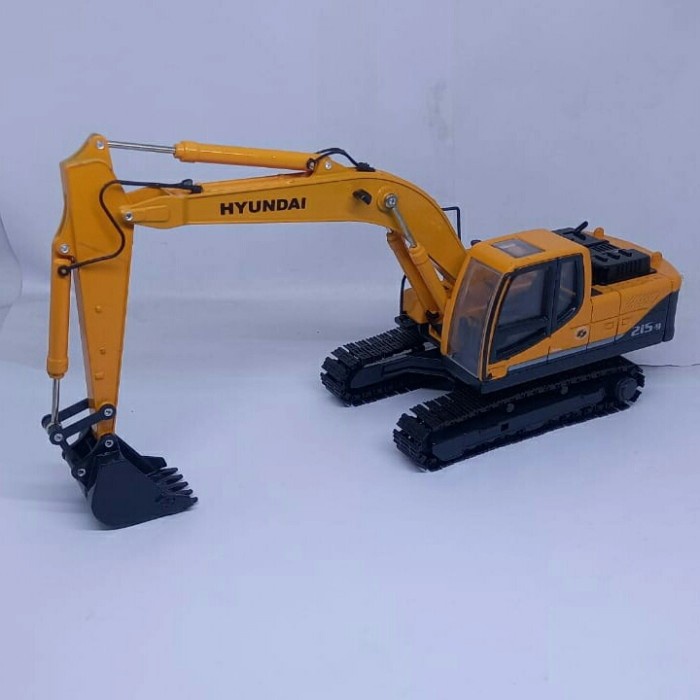✅Termurah Diecast Miniatur Truk Hyundai Excavator Maianan Koleksi Bahan Besi Limited