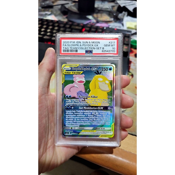 ✅Termurah Psa 10 Psyduck  Slowpoke Gx Alternate Art Indonesian Ver Terbaru