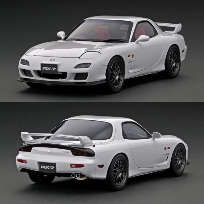 ✅Termurah Polar Master 1:18 Mazda Rx-7 Fd3S Spirit R White With Engine Diskon