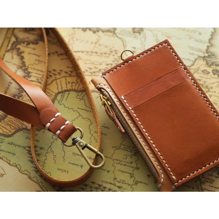 ✨New Wallet Card - Dompet Kartu Kulit - Zipper Wallet - Card Holder Berkualitas