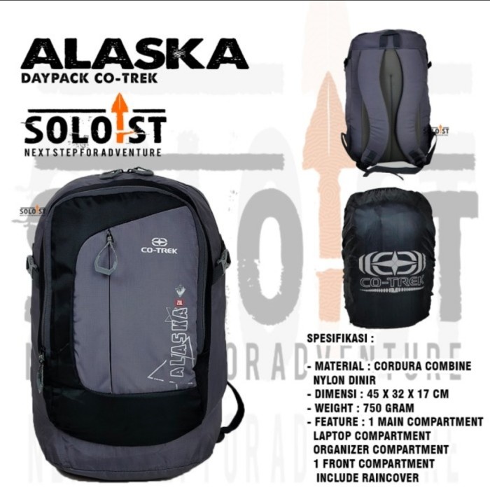 ✨New Tas Ransel Cotrek Alaska Daypack Backpack Tas Punggung Berkualitas