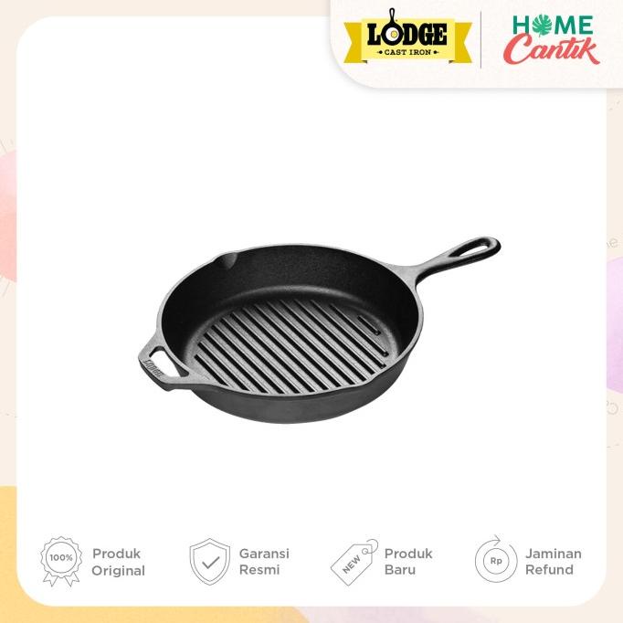 Lodge Cast Iron Grill Pan 10,25 Inch