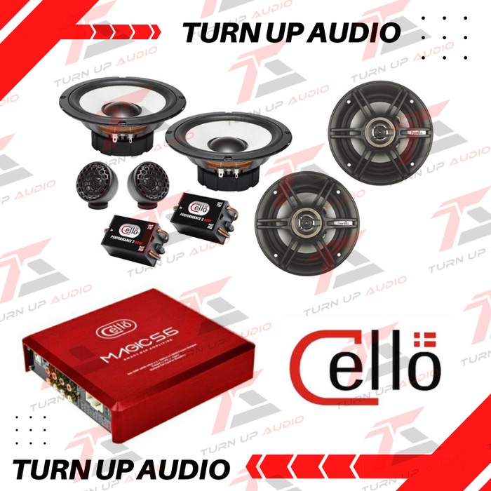 ✅New Ori Paket Audio Mobil Fullset Cello Performance Dsp Cello Magic Sq Terbaik Berkualitas