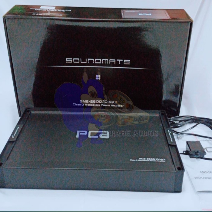 ✅New Ori Power Monoblok Merk Pca Sm2-2600.1D Mkii Kondisi 100 Barang Baru Diskon