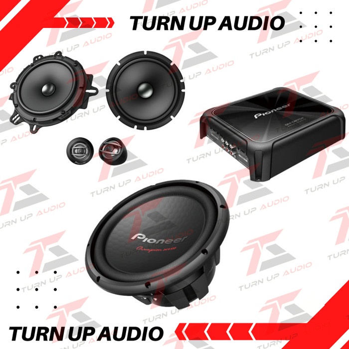 ✅New Ori Paket Audio Mobil Full Sound System Pioneer Champion Split Power Sub Limited