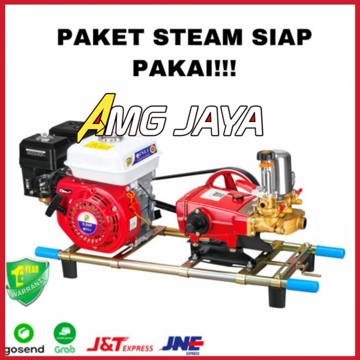 ✅New Paket Mesin Steam Mesin Cuci Mobil Dan Motor Bensin Terbaru