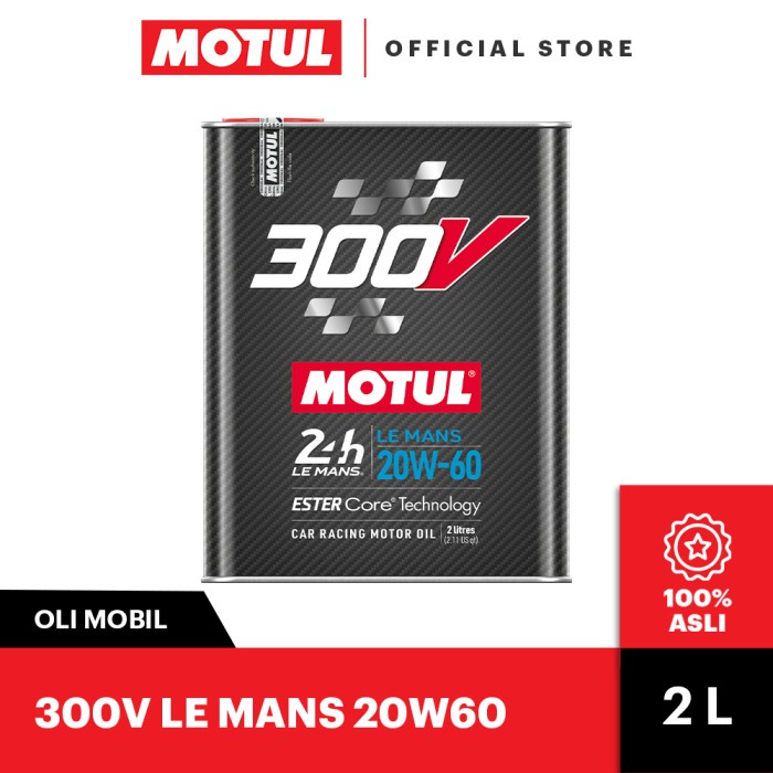 ✅New Oli Mobil Motul 300 V 20W 60 2L Berkualitas
