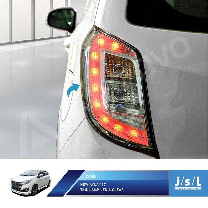 [Original] Stoplamp New Agya Ayla Model Light Led Bar Diskon
