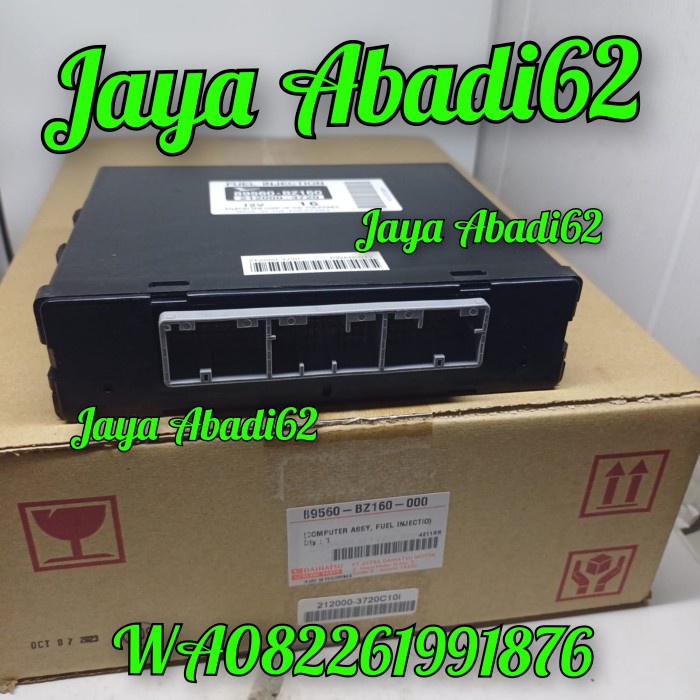 [Original] Ecu Komputer Computer Engine Control Avanza - Xenia 89560-Bz160 Asli Terbatas