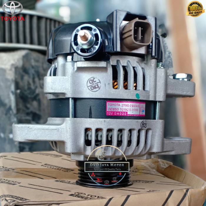 [Original] Alternator Dinamo Ampere Toyota Yaris Vios 2006-2012 27060-0M040 Terbatas