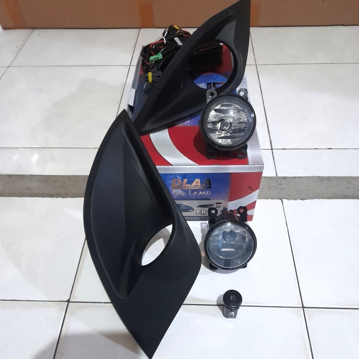 [Original] Fd455 Foglamp Lampu Bemper Depan Mobil Ford Fiesta 2011 Up Terbaru