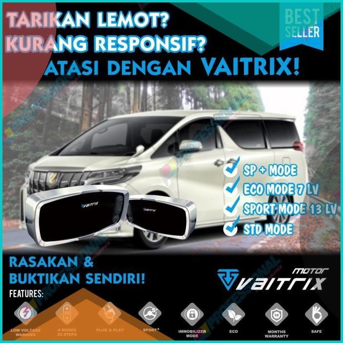 Aksesoris Piggyback Chip Vaitrix Pedalbox Alphard Vellfire Fortuner 16