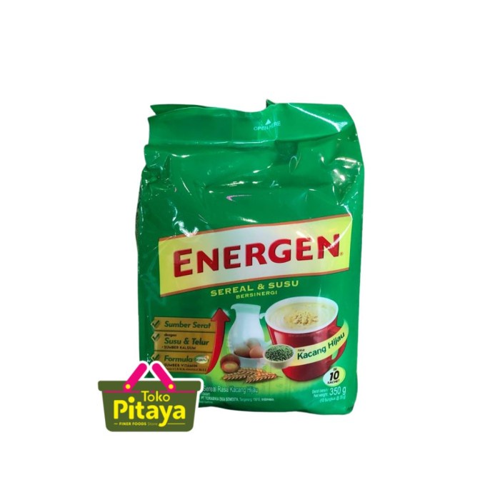 

siap kirim] Sereal Susu Energen Kacang Hijau @35 gr / 350 gr