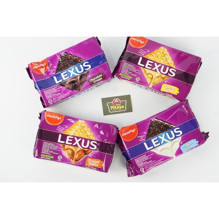 

Buruan beli] Munchys Lexus Sandwich Crackers Cream 190gr x 12