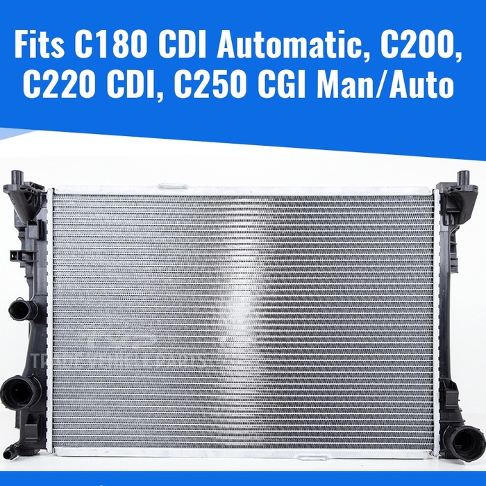 [Original] Radiator 2045002703 Mercedes W221 W204 [ Post 2008 ] Terbatas