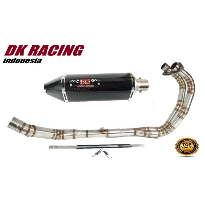 [Original] Knalpot Ninja 250 Fi/ Karbu Yoshimura R77 Full System Terbatas